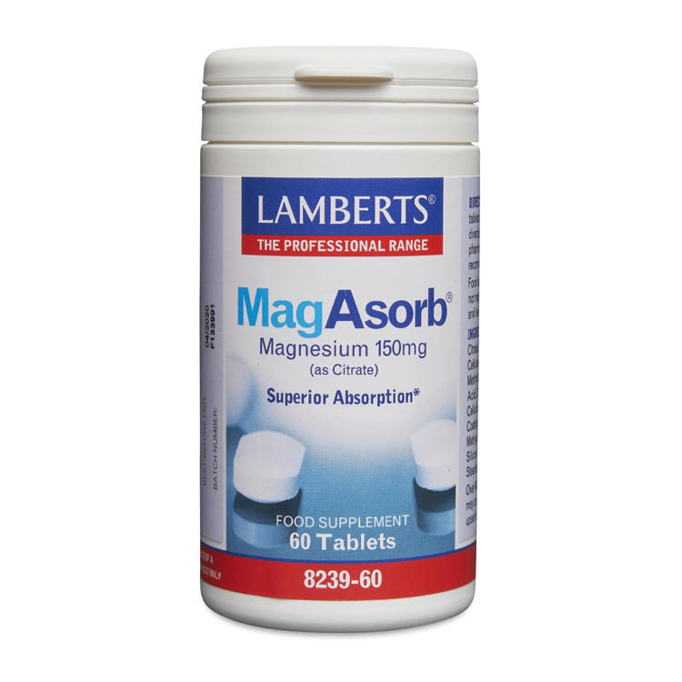 Lamberts MagAsorb 150mg 60 tabs